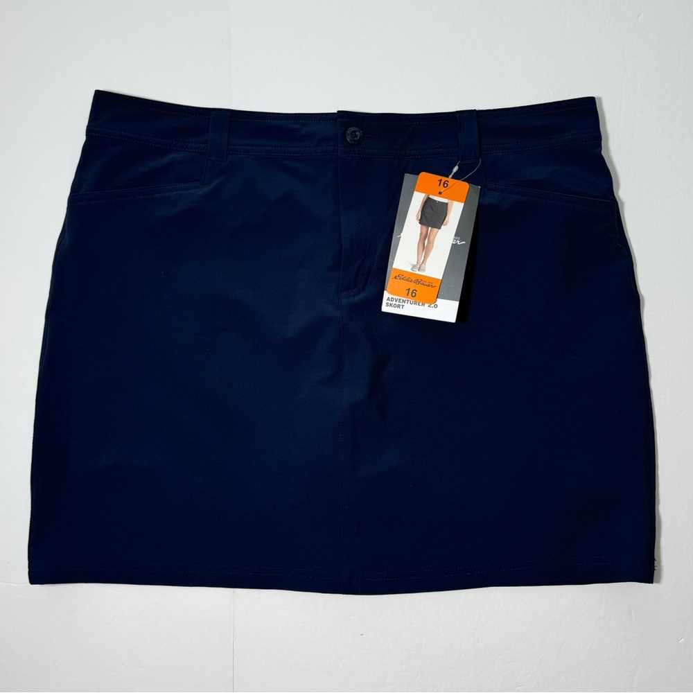 Eddie Bauer Adventurer 2.0 Skort Navy Blue - Picture 2 of 7